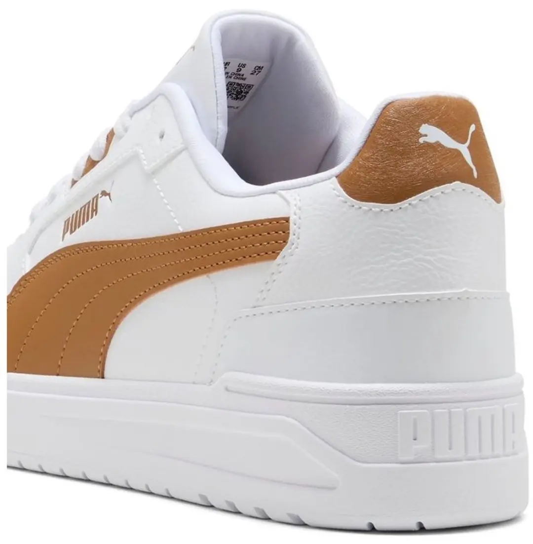 PUMA Shuffle Downtown 402596 Sneakers - 43 - Wit/Bruin - afbeelding 5 van 6