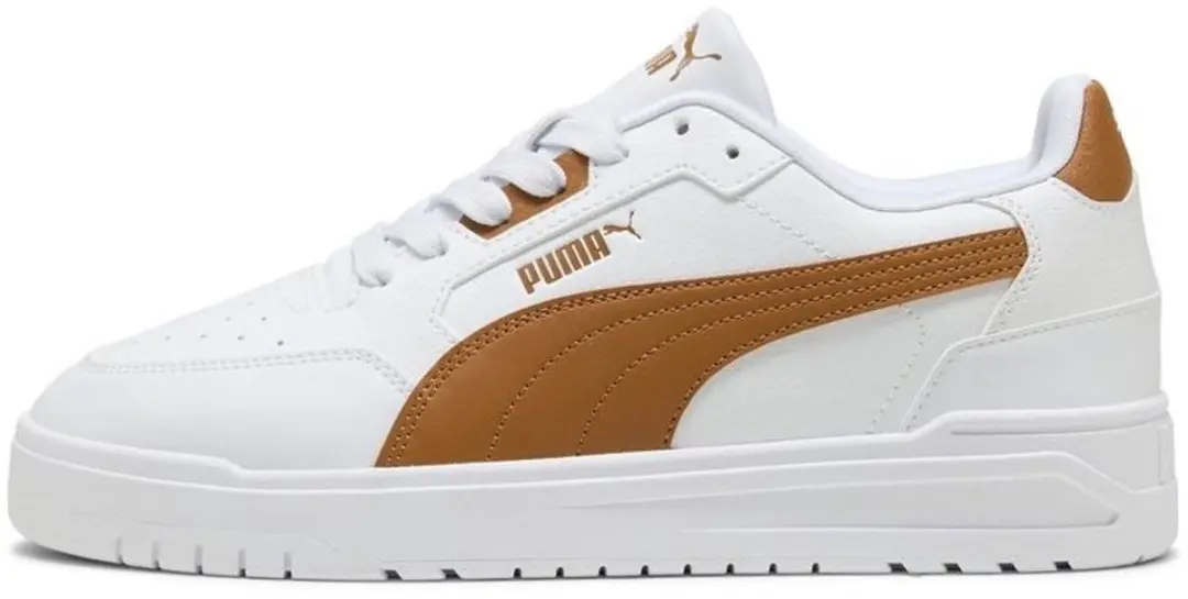 PUMA Shuffle Downtown 402596 Sneakers - 43 - Wit/Bruin - afbeelding 3 van 6