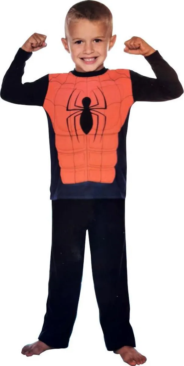 Marvel Spider-Man Verkleedset Shirt & Broek 116/122