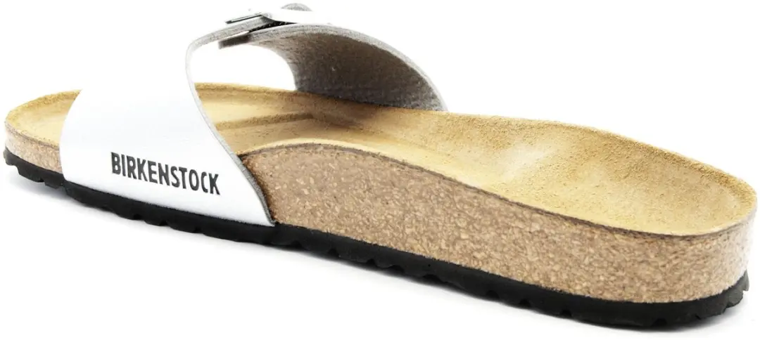 Birkenstock Madrid BF Slippers - Zilver - Maat 38 - afbeelding 3 van 6