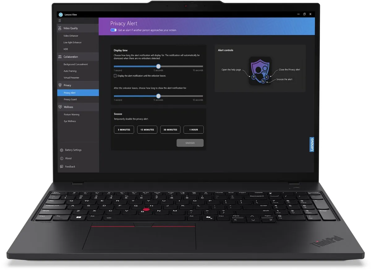 Lenovo ThinkPad T16 Gen 3 Core Ultra 7 Laptop - 16GB/512GB