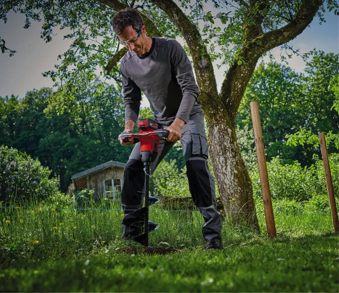 Einhell Professional Accu Grondboor GP-EA 18/150 Li BL Solo - Ø150mm - afbeelding 6 van 6