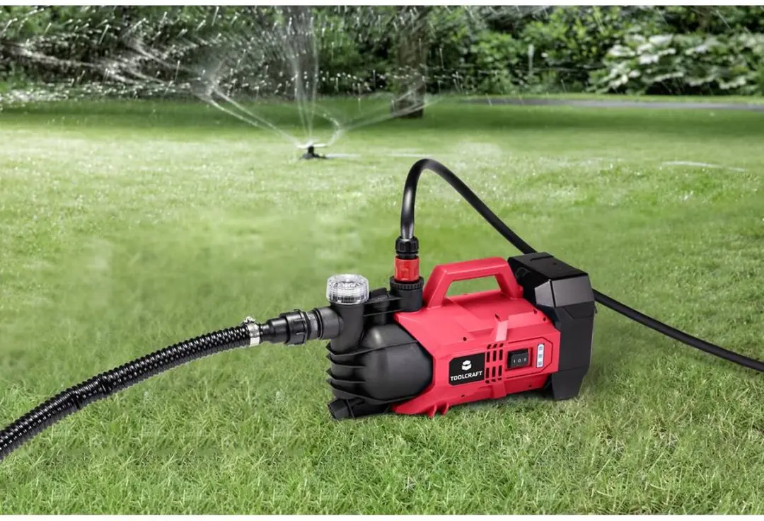 TOOLCRAFT GPG-L118 Accu-tuinpomp 2800 l/u - 22 m