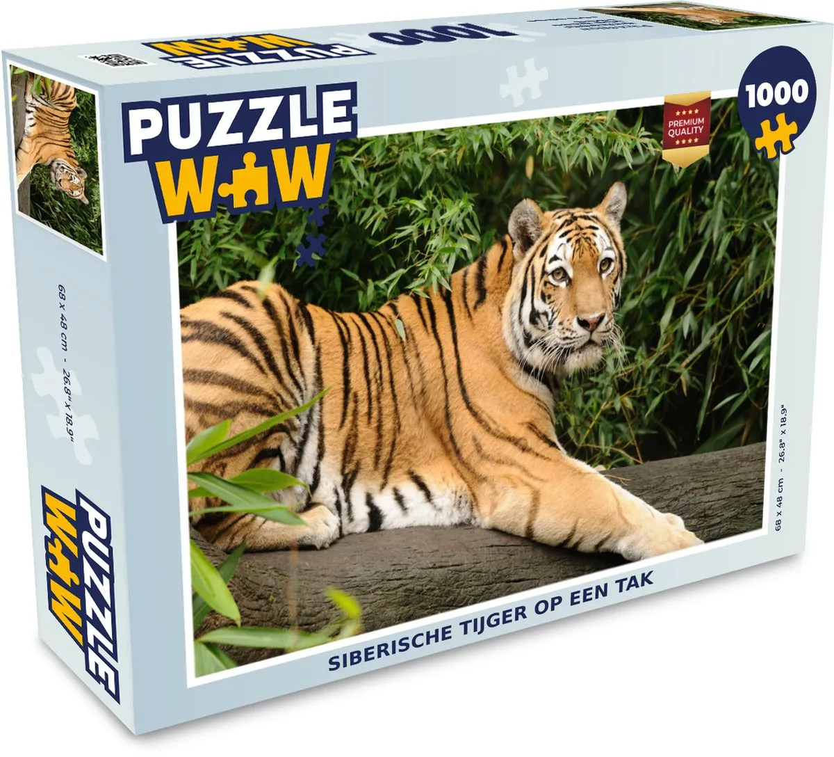 PuzzleWow Boom Legpuzzel 1000 Stuks - Multicolor