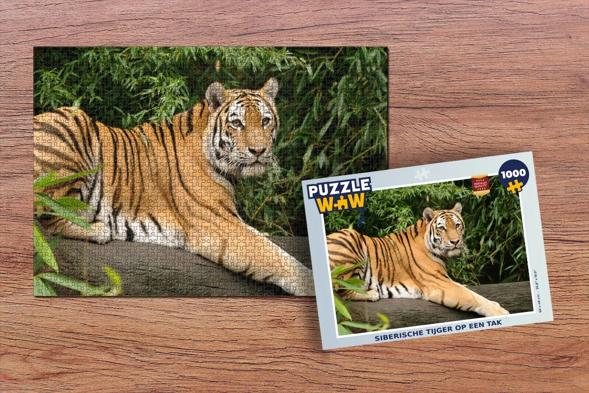 PuzzleWow Boom Legpuzzel 1000 Stuks - Multicolor