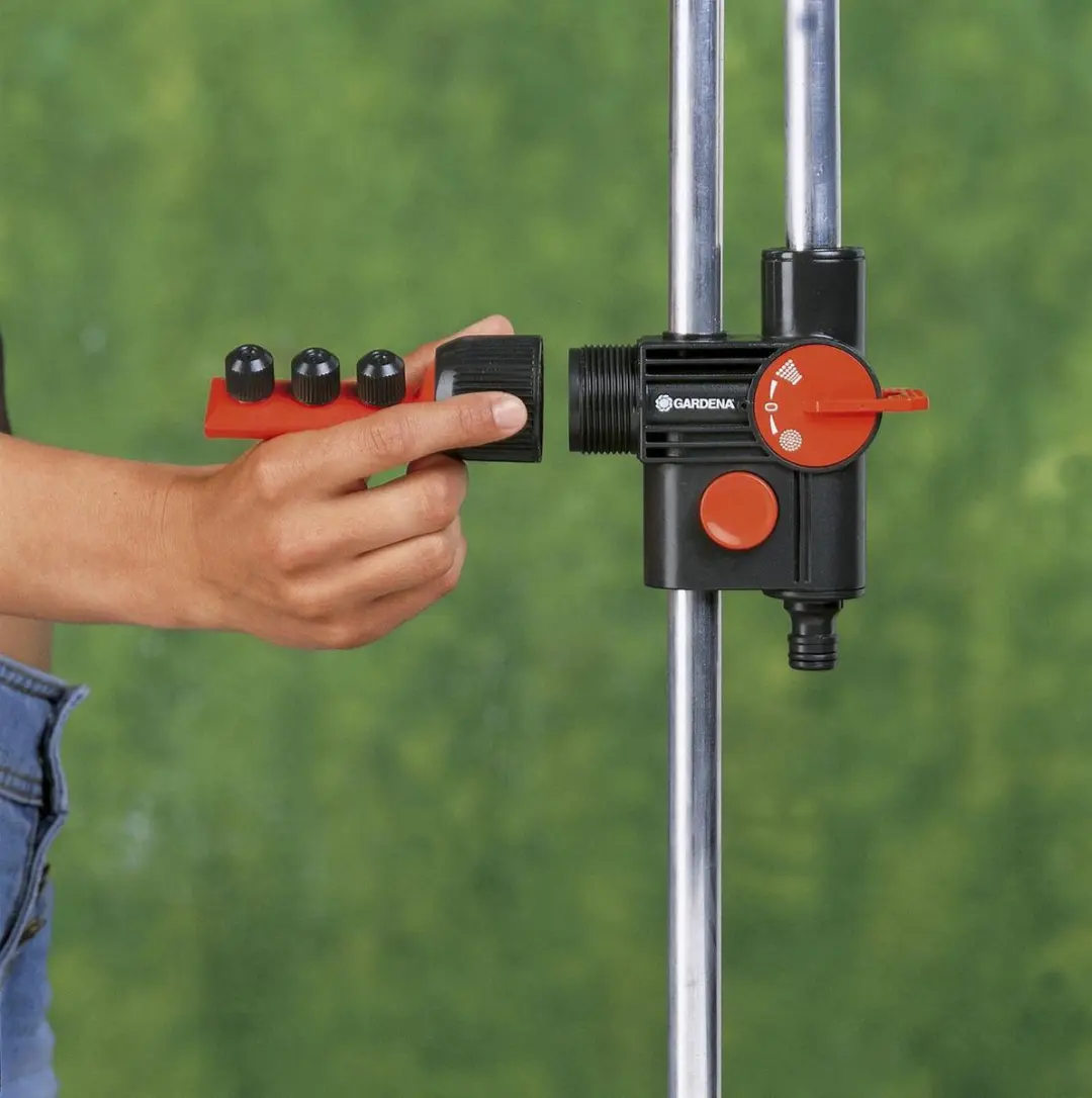 Gardena Tuindouche Duo - Zilver