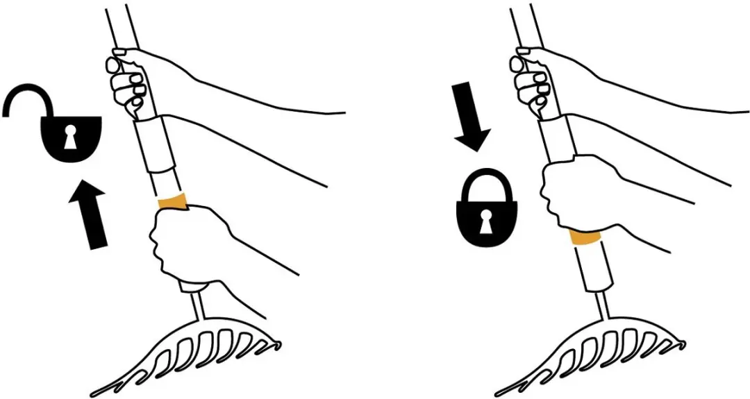 Fiskars Quikfit Rozenhark Opzetstuk - Gehard Staal - afbeelding 2 van 6