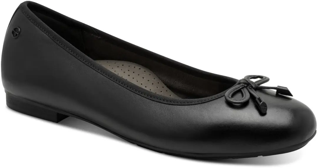 Tamaris WIDE FIT Dames Ballerina 8-82102-42 001 H-breedte Maat: 36 EU