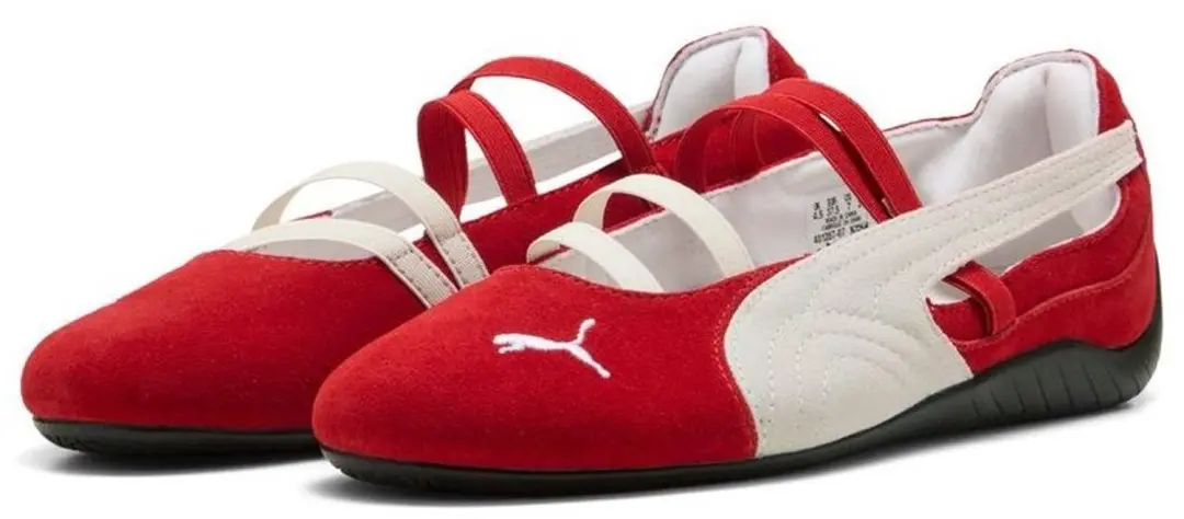 PUMA Speedcat Ballet SD Dames Sneakers - Roze/Wit - afbeelding 4 van 6