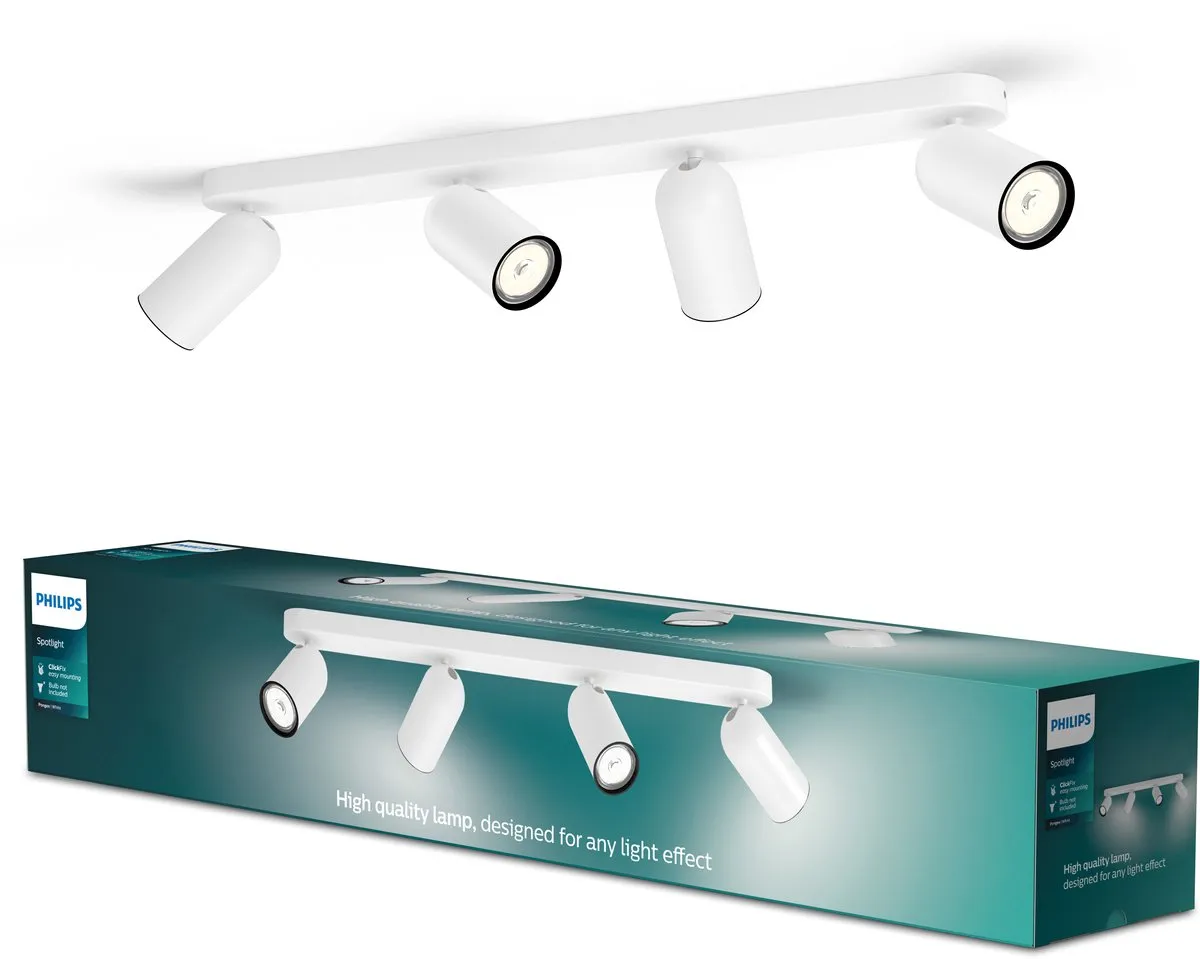 Philips Pongee Opbouwspot 4-lichts