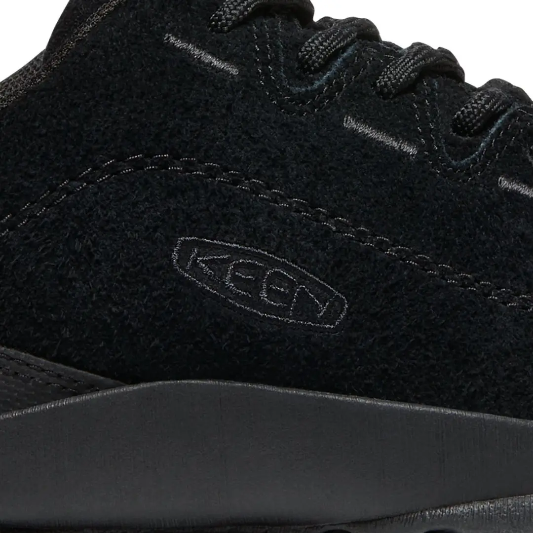 Keen Jasper Heren Sneakers Suede - Maat 42 - Zwart - afbeelding 4 van 6