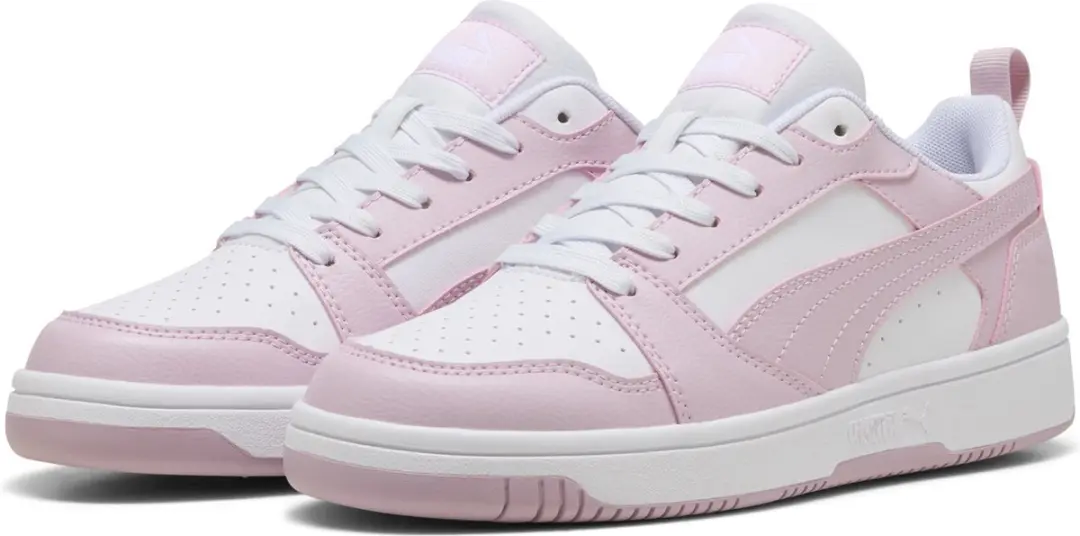 PUMA Rebound v6 Low Unisex Sneakers - PUMA White-Rose Mauve