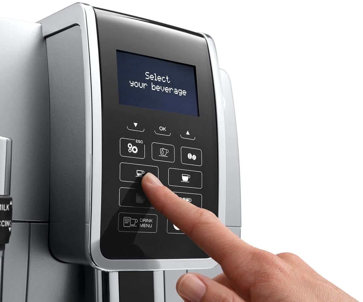 De'Longhi Dinamica ECAM350.35.SB Espressomachine - Zilver
