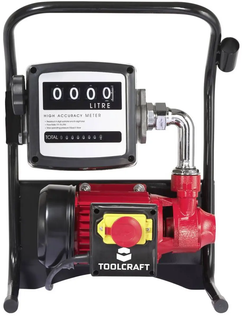 TOOLCRAFT TO-10598313 Elektrische Oliepomp 230V - 2100 l/h