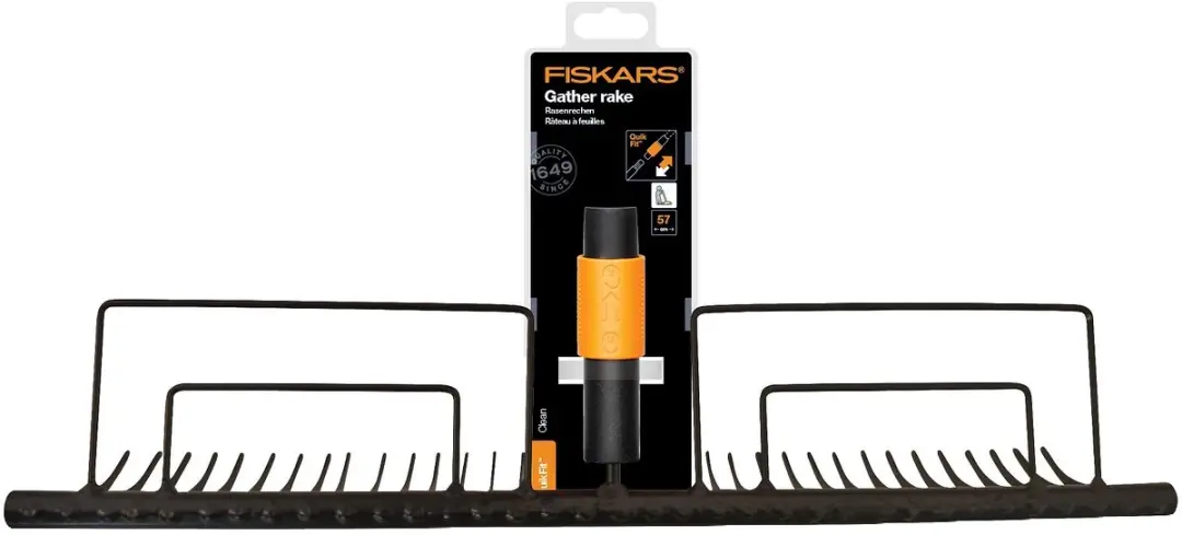 Fiskars QuikFit Gazonhark 18cm - afbeelding 2 van 6