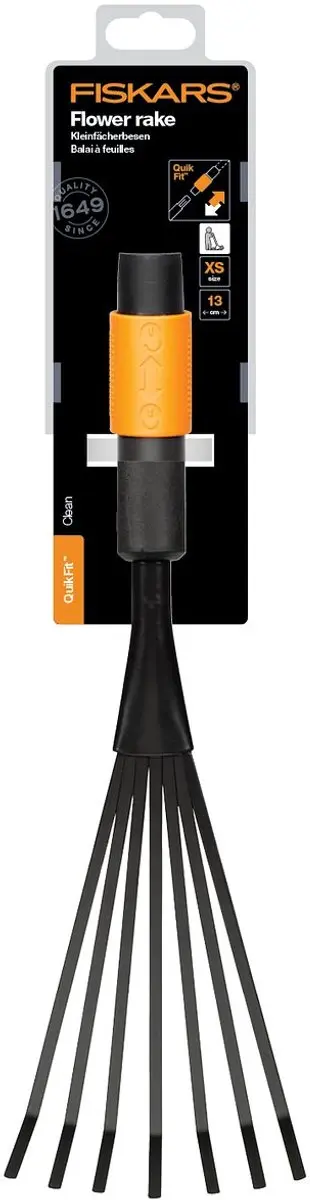 Fiskars Quikfit Bladhark - Kleine hark - afbeelding 2 van 6