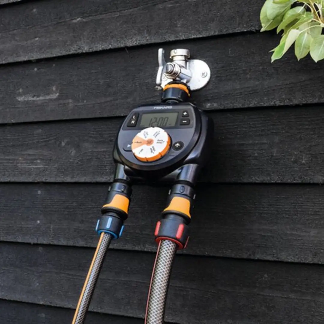 Fiskars Dubbele Bewateringscontroller - LCD Scherm - afbeelding 6 van 6