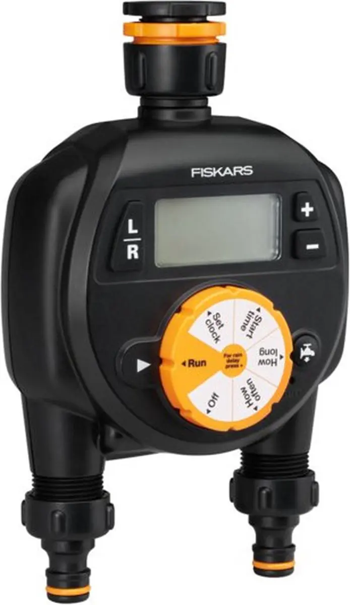 Fiskars Dubbele Bewateringscontroller - LCD Scherm - afbeelding 4 van 6