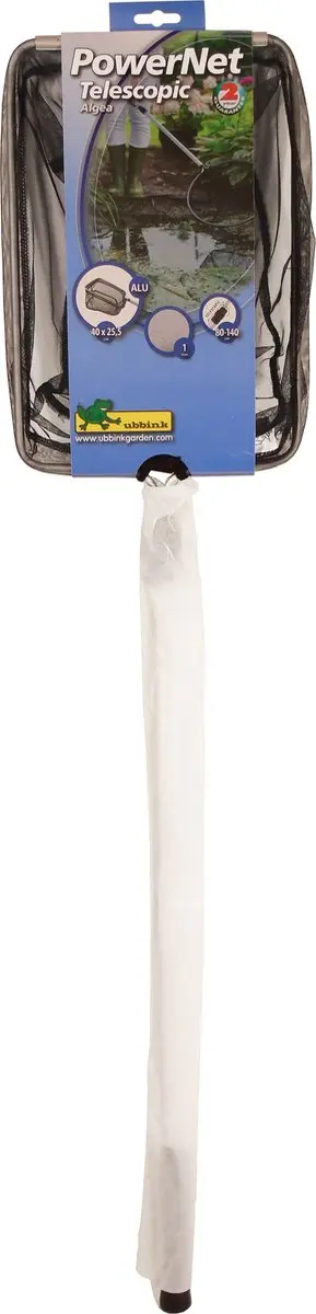 Ubbink Powernet Fijnmazig Stofzuiger 38x26cm - Telescoopsteel 113-180cm - afbeelding 4 van 6