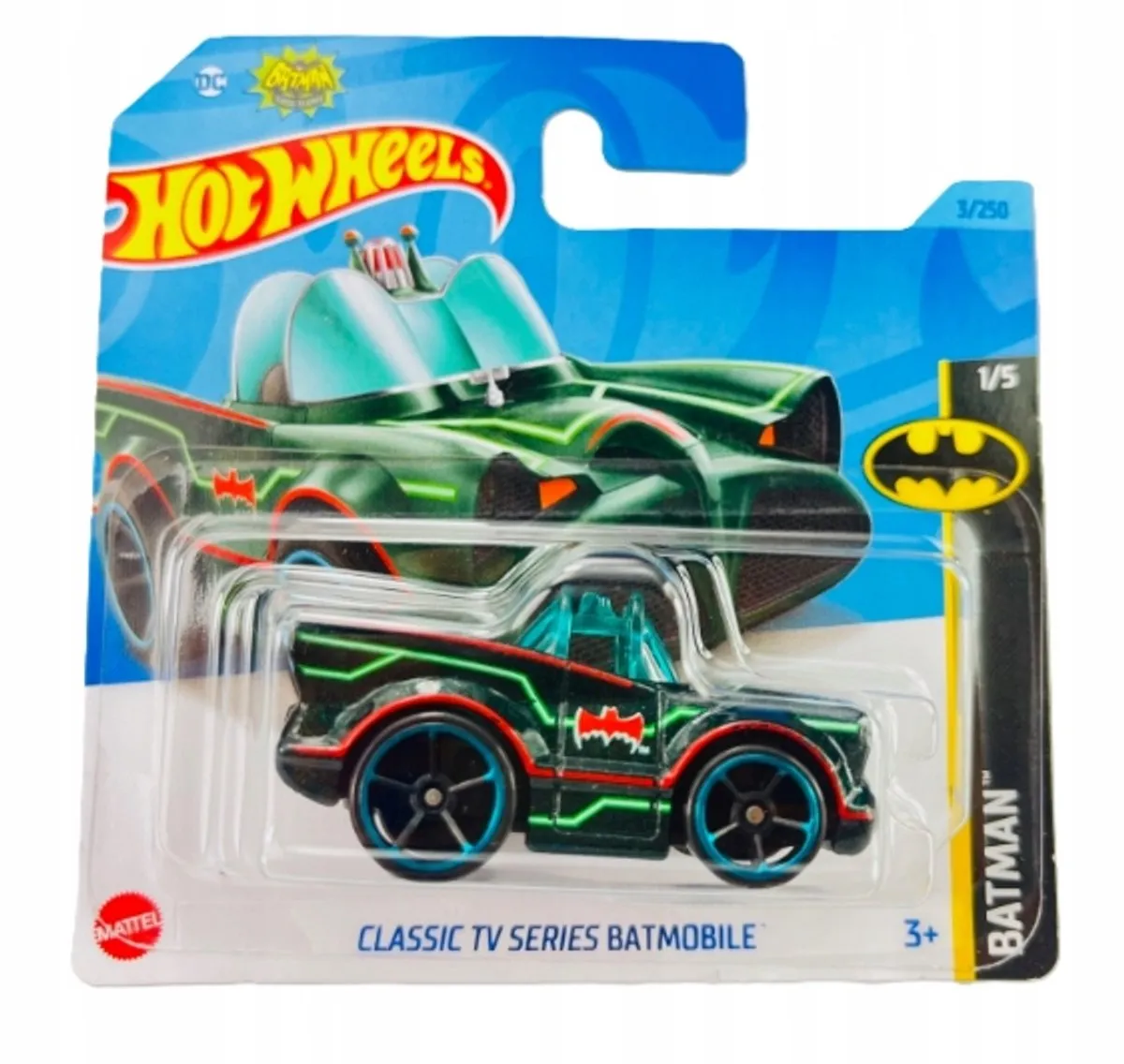 Hot Wheels Classic TV-serie Batmobile 1:64 Speelgoedauto