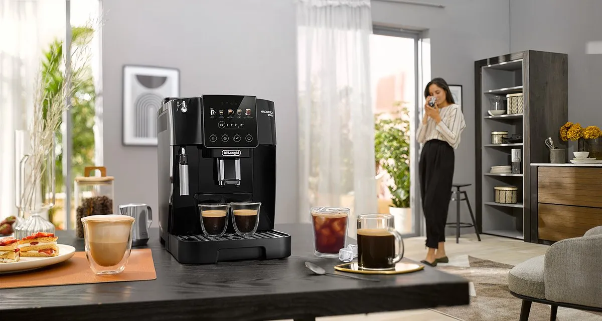 De'Longhi ECAM 220.51.B Volautomatische Espressomachine - Zwart - afbeelding 6 van 6