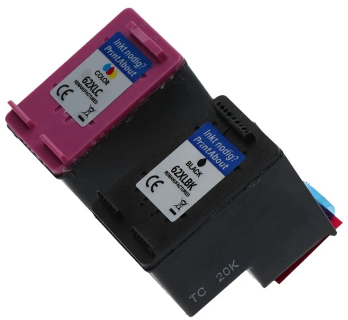 PrintAbout HP 62 N9J71AE Voordeelbundel - 4 Cartridges