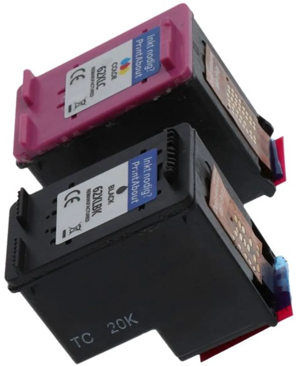 PrintAbout HP 62 N9J71AE Voordeelbundel - 4 Cartridges