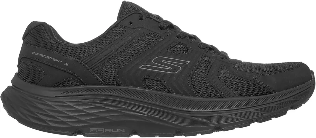 Skechers Heren GO RUN Consistent 3 Core Track Sportschoenen Black