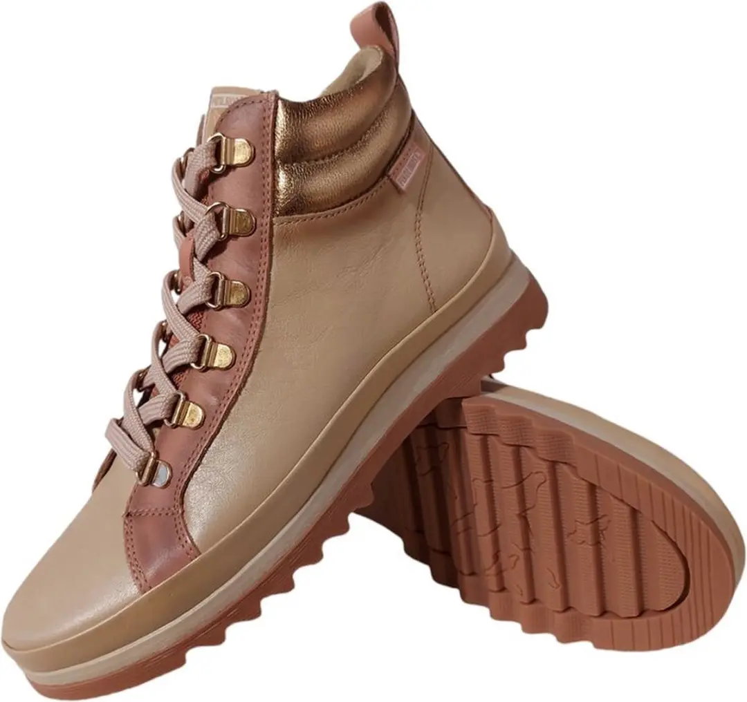 Pikolinos Veterboot Vigo W3W-8564C1 - Beige Roze