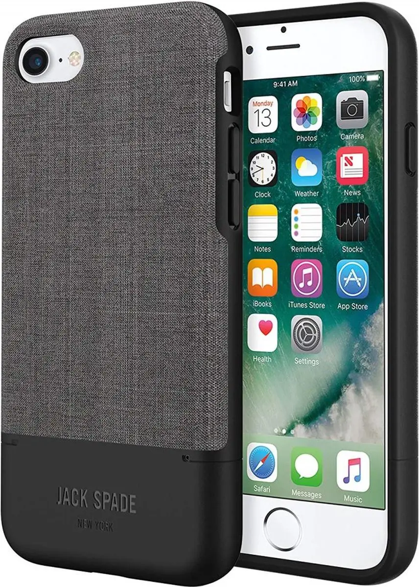 Jack Spade Color Block Case-kaarthouder voor Apple iPhone 7/8/SE 2020