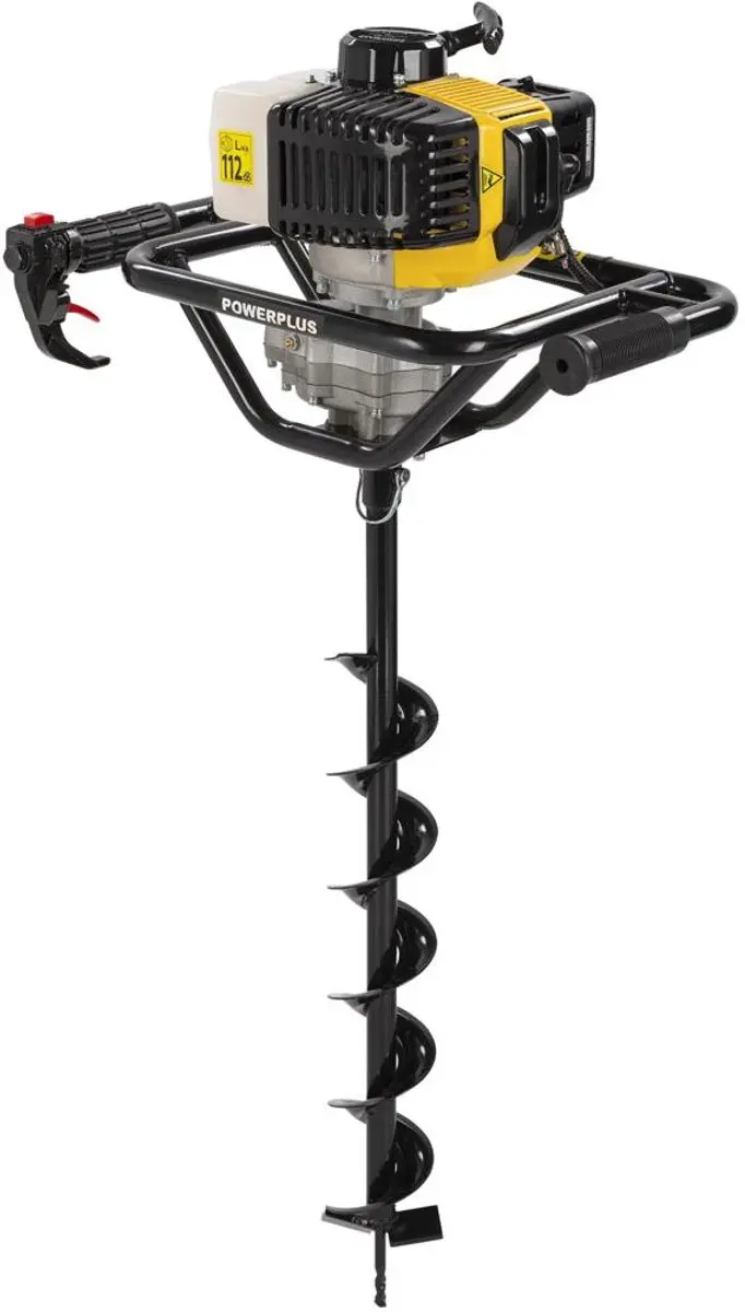 Powerplus Benzine Grondboor POWXG50552 - 52cc 100mm - afbeelding 3 van 6