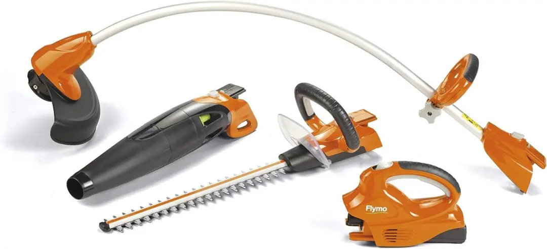 Flymo C-Link 20 V 3-in-1 combiset met grastrimmer/heggenschaar/bladblazer, Zonde