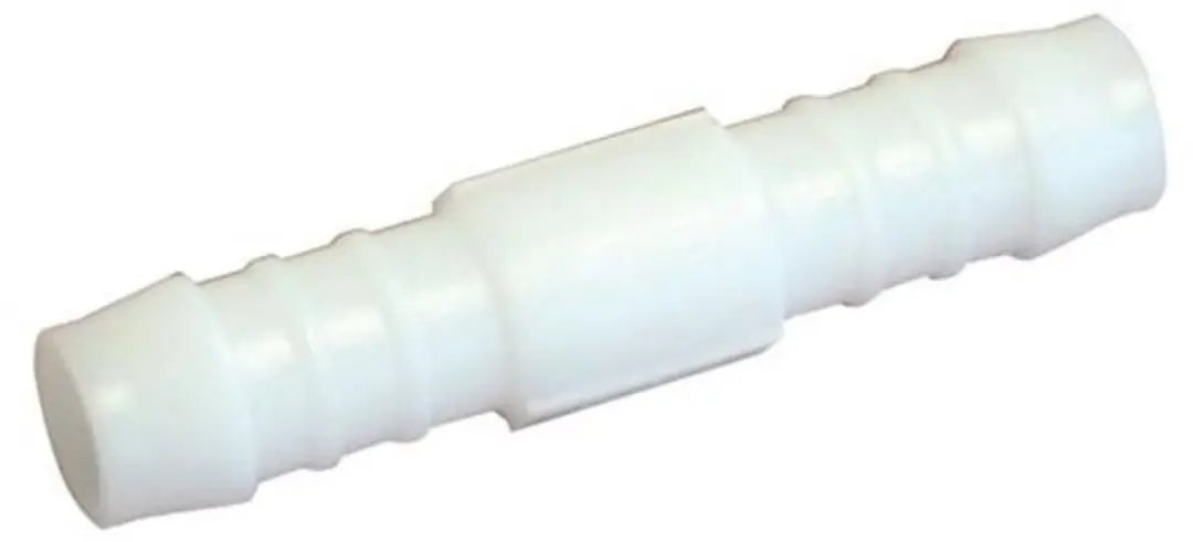 Verbindingspijpje nylon wit 5 mm 1 stuk Deltafix