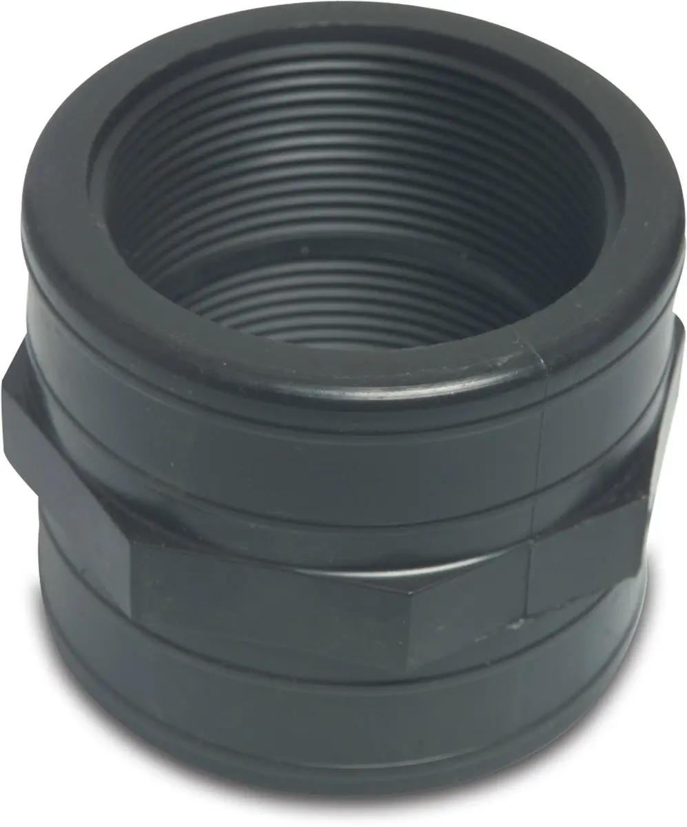 Sok binnendraad pp zwart 3/4 inch 1 stuk Deltafix