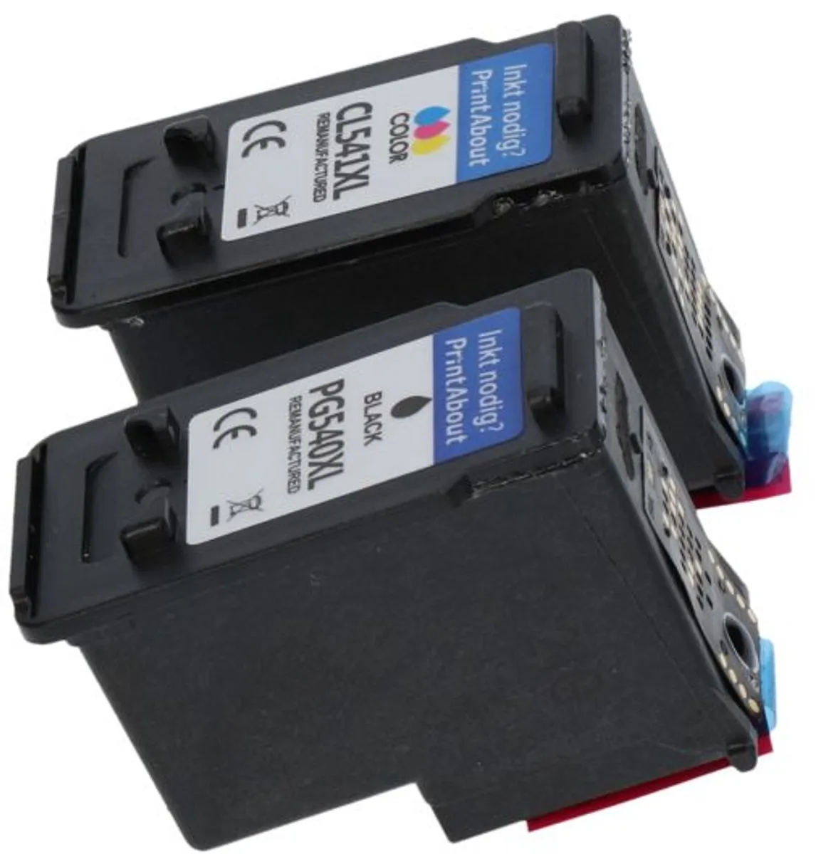 PrintAbout PG-540 XL-PA2 Inktcartridge - Zwart + 3 Kleuren - 1.200 pagina's