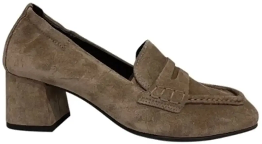 Pump beige soft antelope (Maat