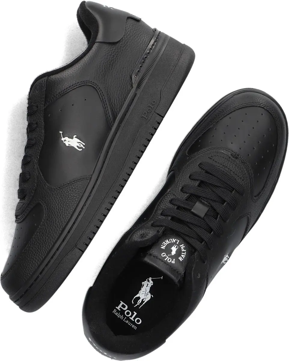Polo Ralph Lauren Masters Court Low Top Sneakers 43 - Zwart - afbeelding 4 van 6
