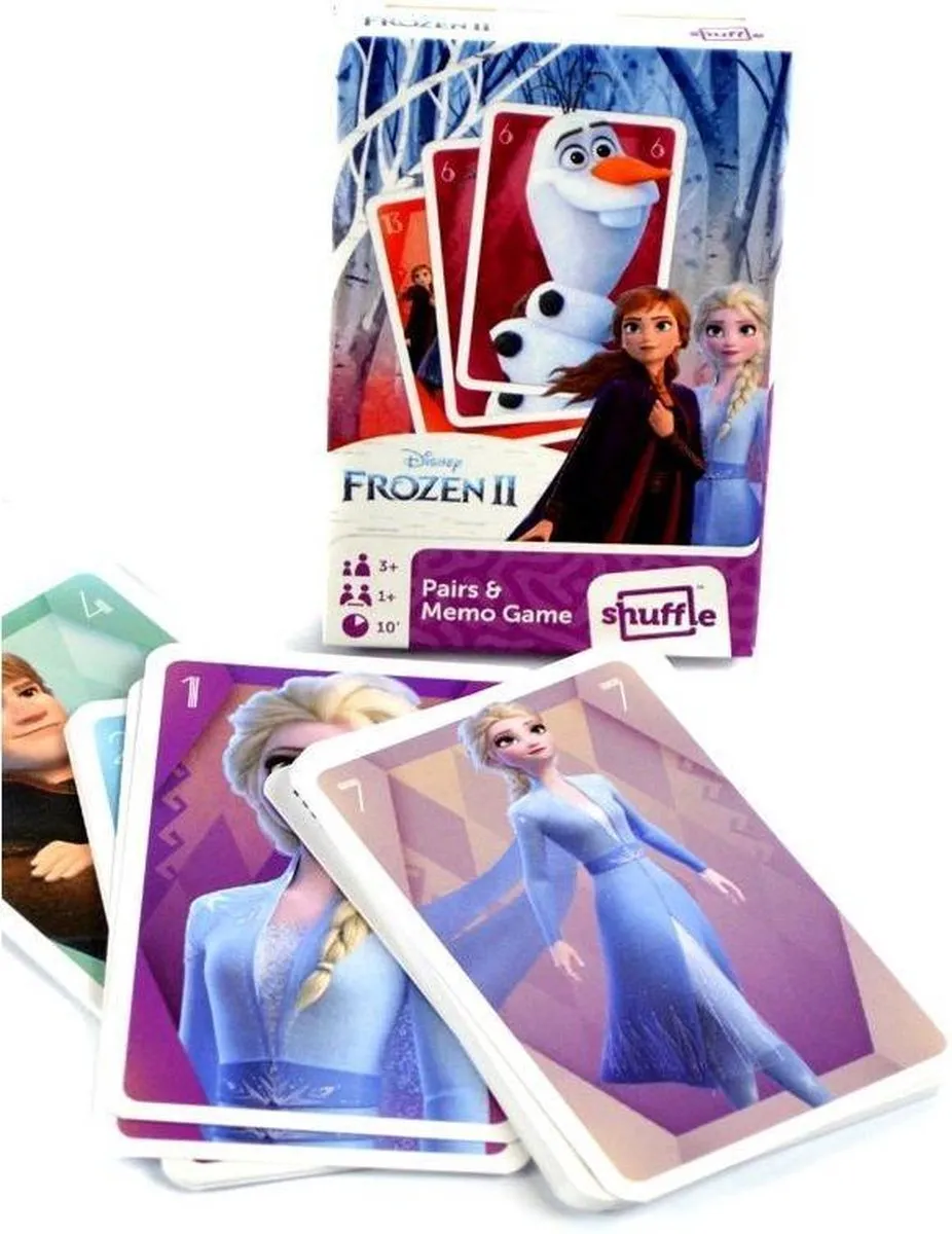 Disney Frozen II Geheugen & Black Peter Kaartspel