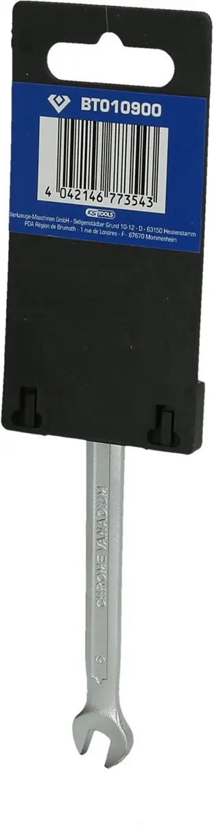 Brilliant Tools BT010900 Dubbele Steeksleutel 6x7mm - Zilver - afbeelding 2 van 4