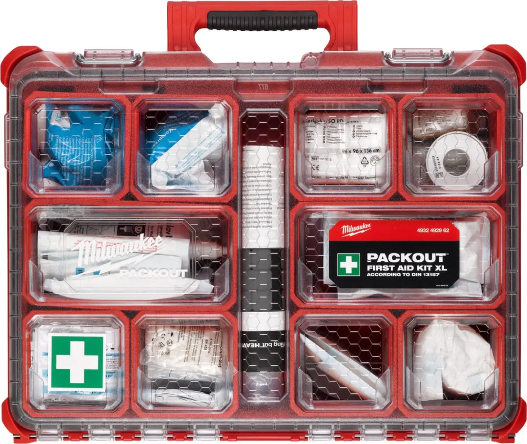 Milwaukee Assortiments Kist Packout Compacte EHBO Koffer Groot
