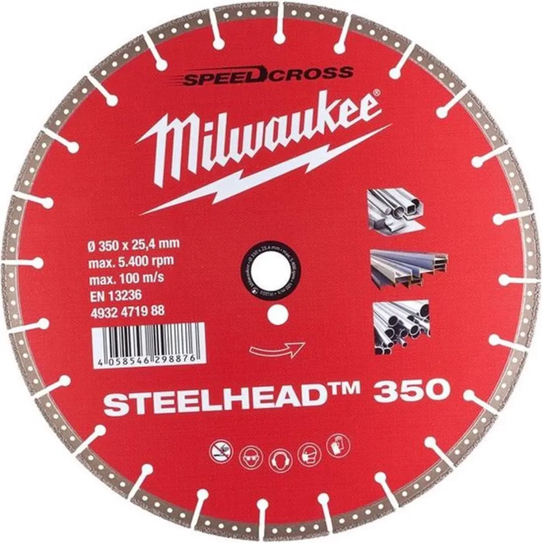 Milwaukee Steelhead Diamandzaagblad DiaBl DH 350
