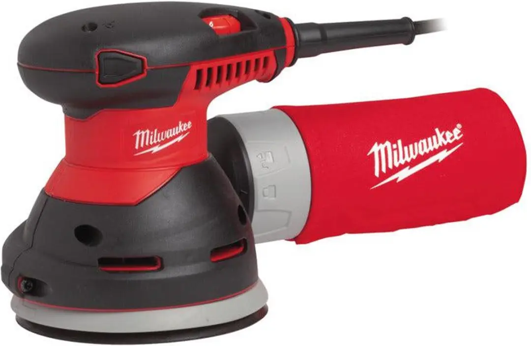 Milwaukee ROS 125 E Excentrische schuurmachine in tas