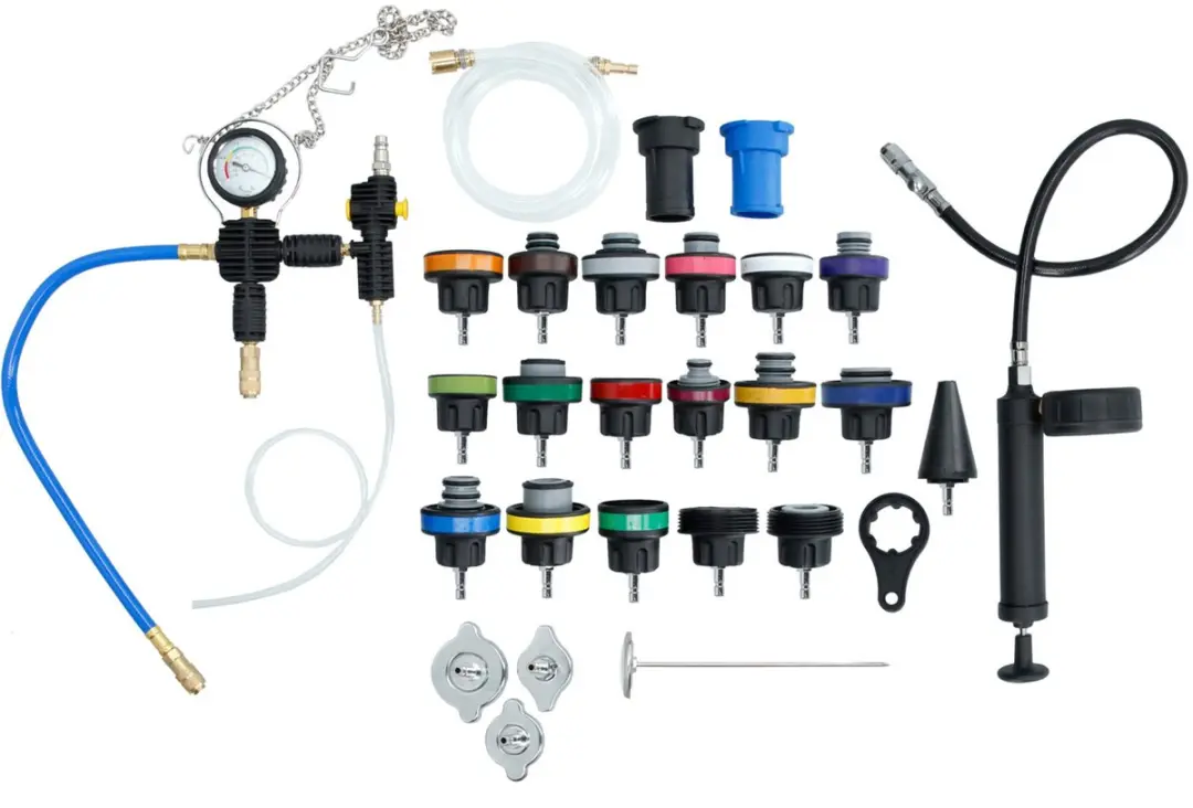Brilliant Tools Master Koelsysteem Diagnose Set BT52115 - 28-delig - Blauw