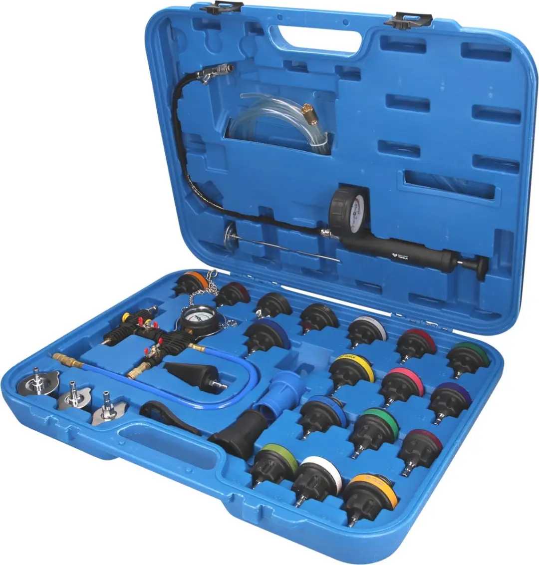 Brilliant Tools Master Koelsysteem Diagnose Set BT52115 - 28-delig - Blauw