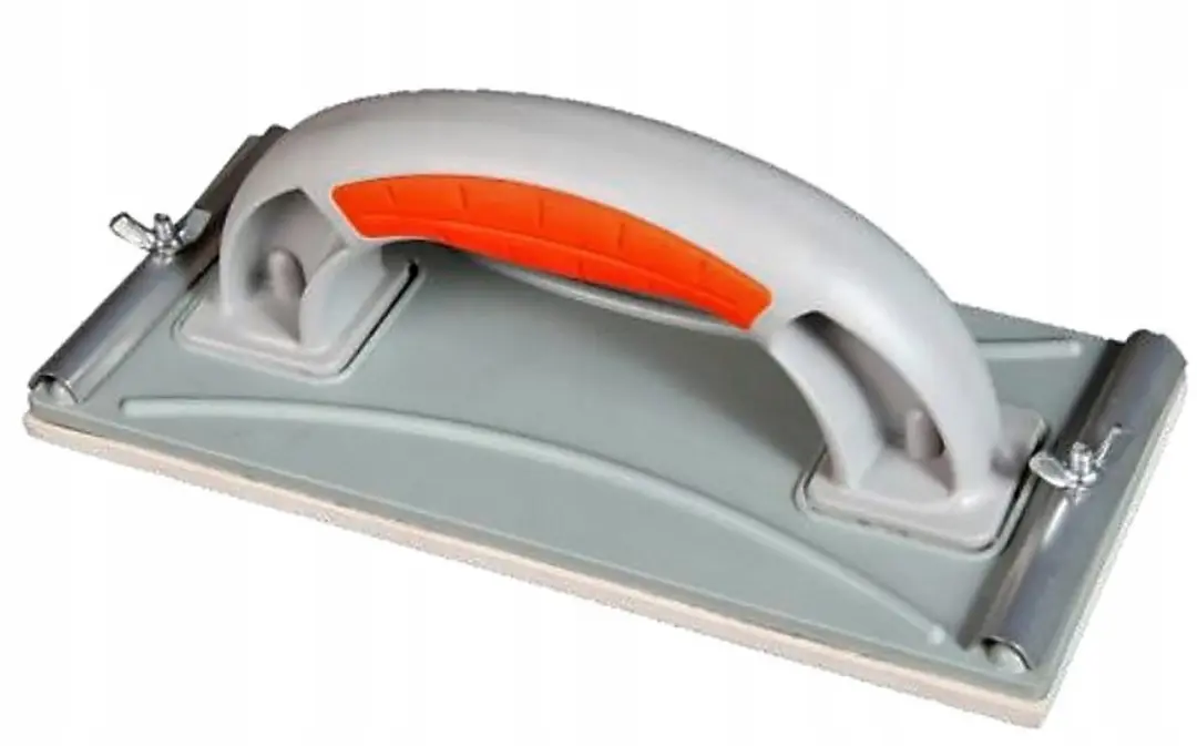 AWTOOLS Schuurblok 105x210mm voor Gipsplaten - Grijs/Zwart