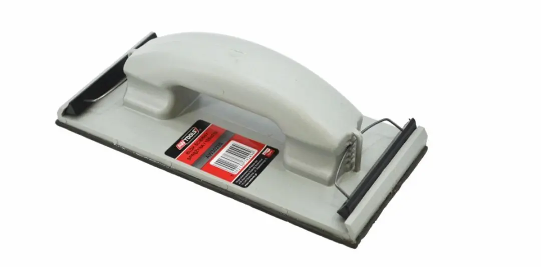 AWTOOLS Schuurblok 105x210mm voor Gipsplaten - Grijs/Zwart