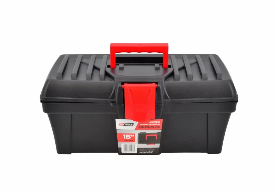 AWTools AW30501 Gereedschapskoffer 15" - Zwart