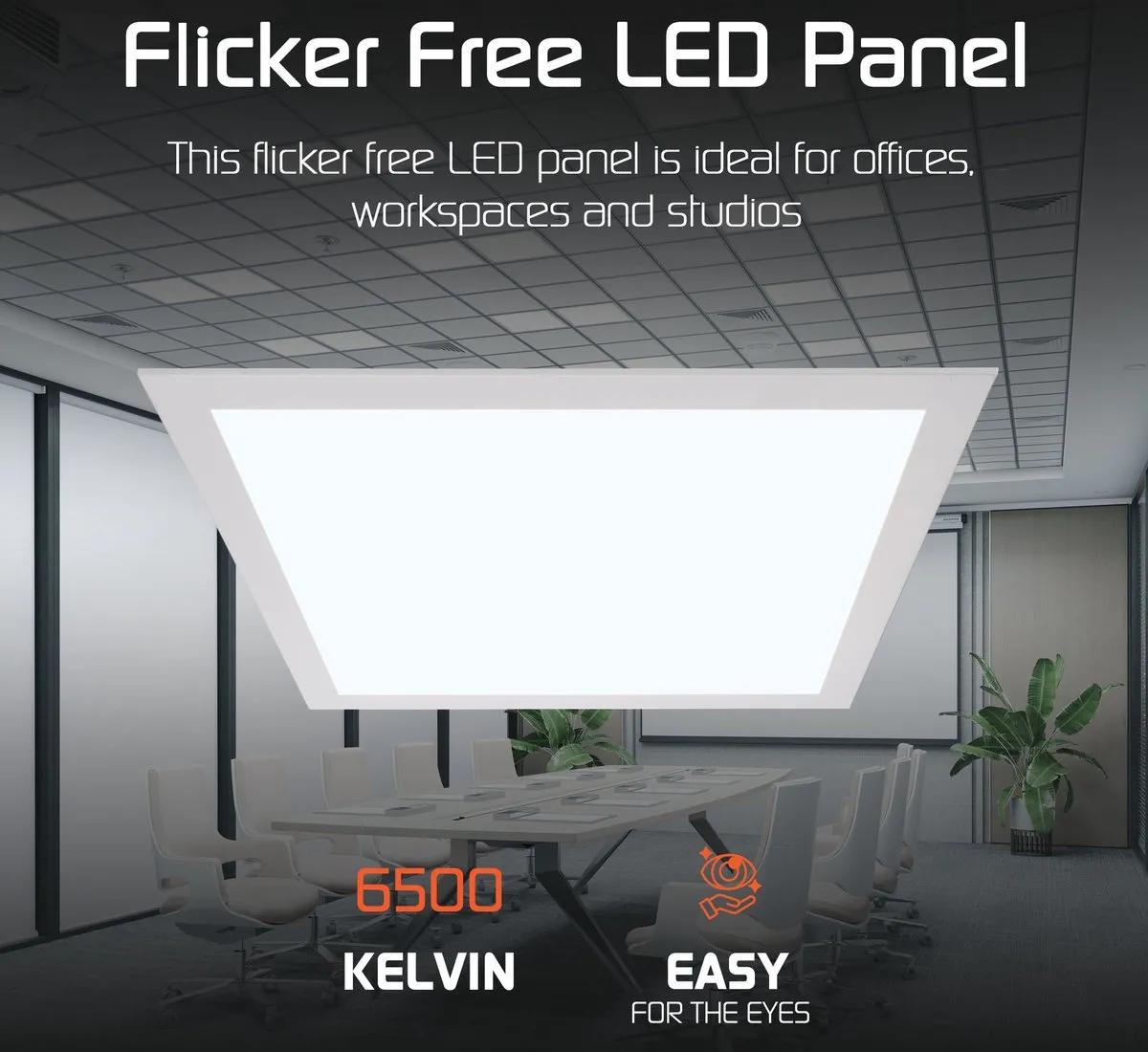 Ledvion LED Paneel 30x30 12W 6500K