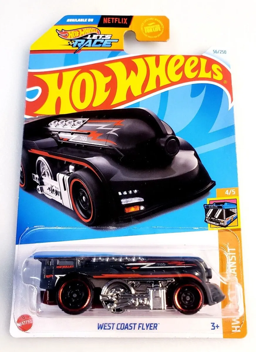 Hot Wheels West Coast Flyer HW Fast Transit 4/5