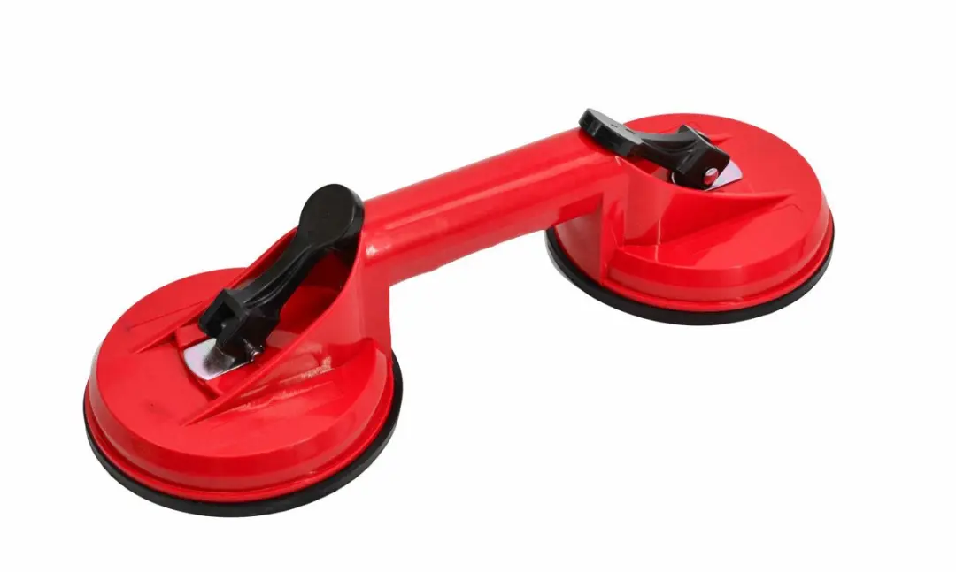 AWTOOLS AW29421 Dubbele Zuignap Glas - 80 kg - Zwart - afbeelding 2 van 2